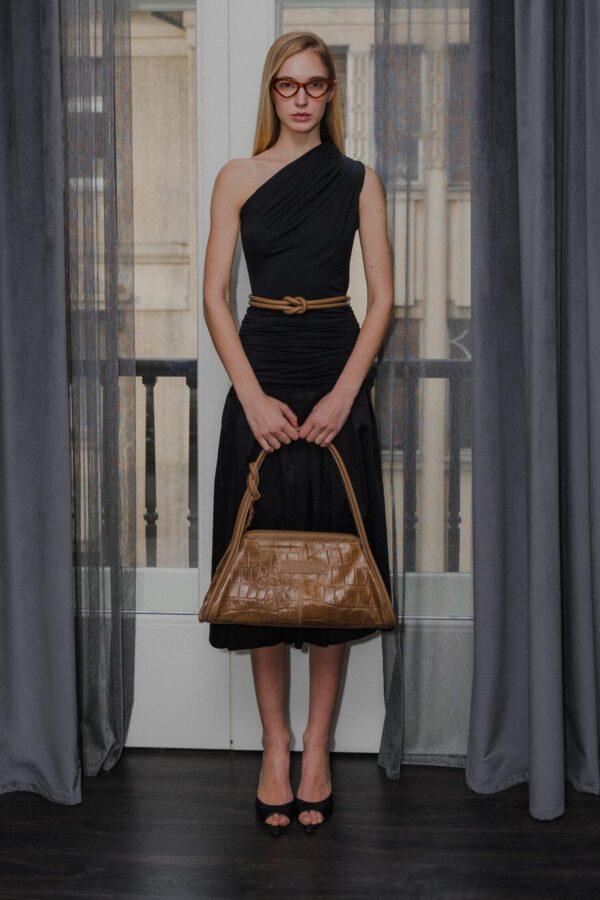 TORBA TASHKA BROWN KROKO large