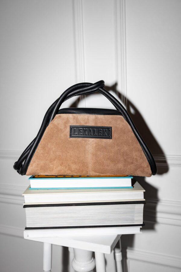 BAG TASHKA SUEDE small