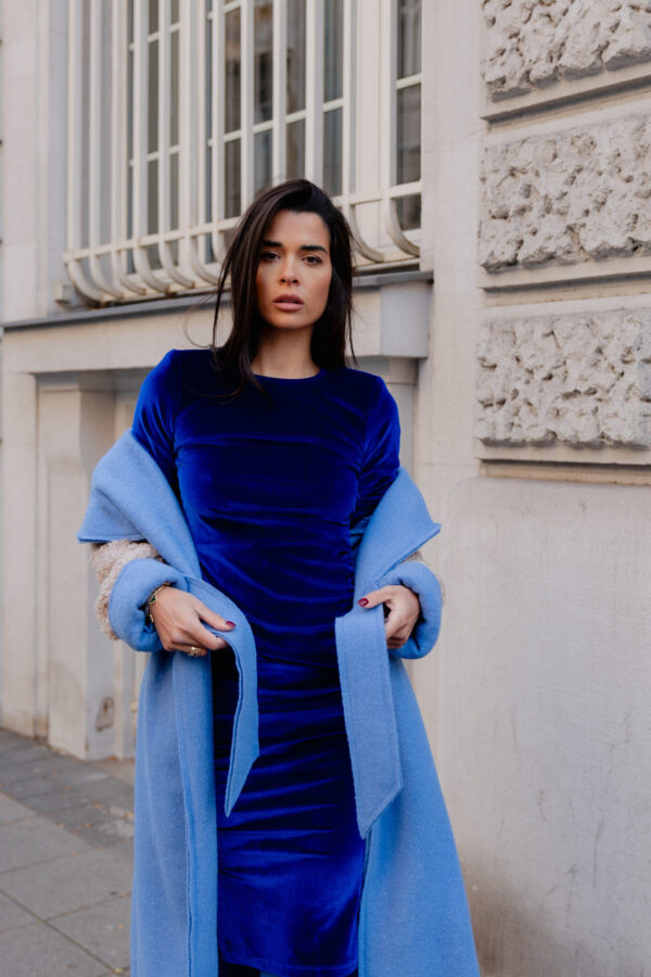 KAPUT REAL WOOL PLAVI