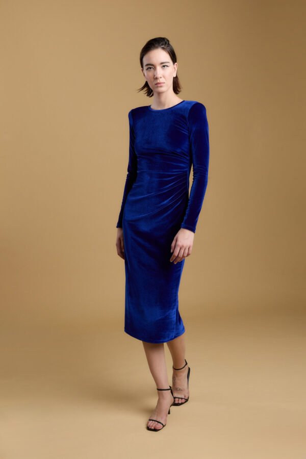 Haljina Velvet plava