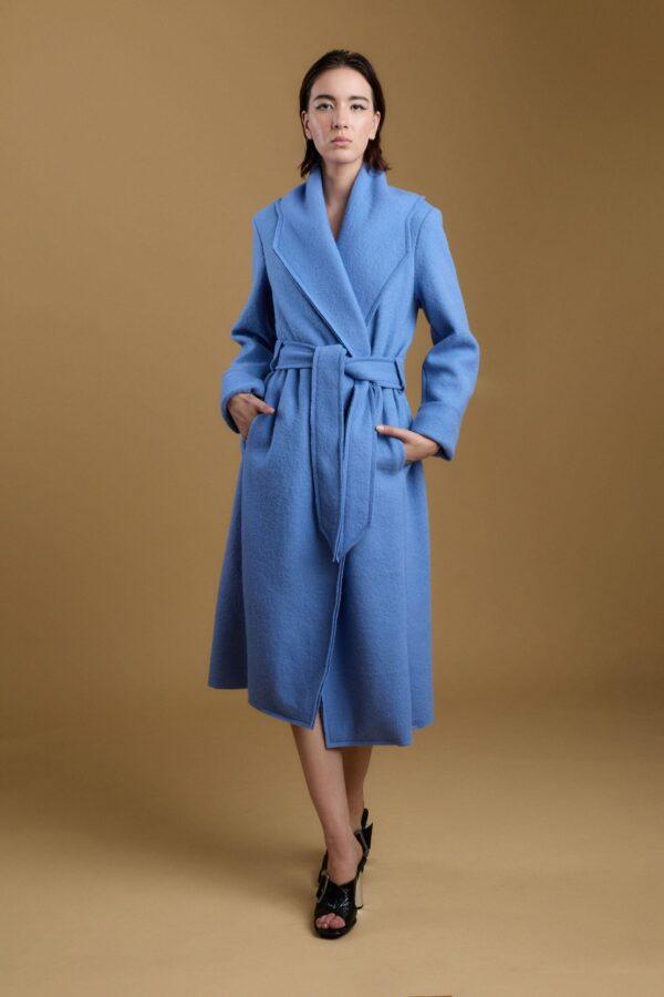 KAPUT REAL WOOL PLAVI