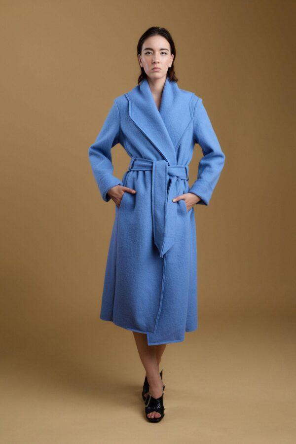 KAPUT REAL WOOL PLAVI