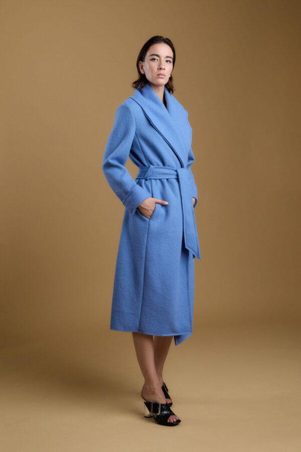 KAPUT REAL WOOL PLAVI