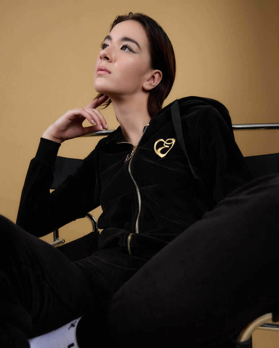 TRACKINGSUIT VELVET BLACK
