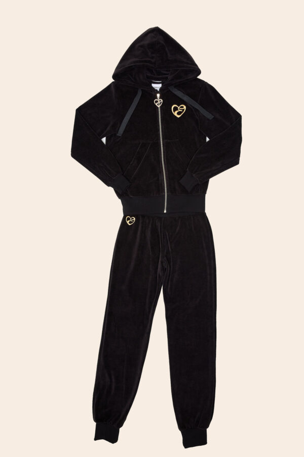 TRACKINGSUIT VELVET BLACK