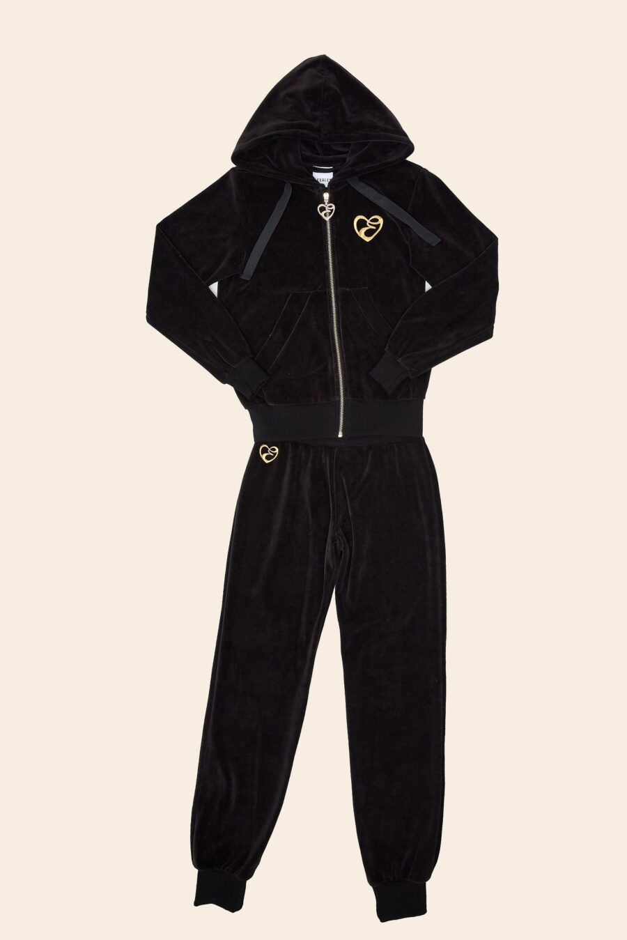 TRACKINGSUIT VELVET BLACK