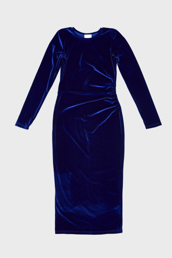 Haljina Velvet plava