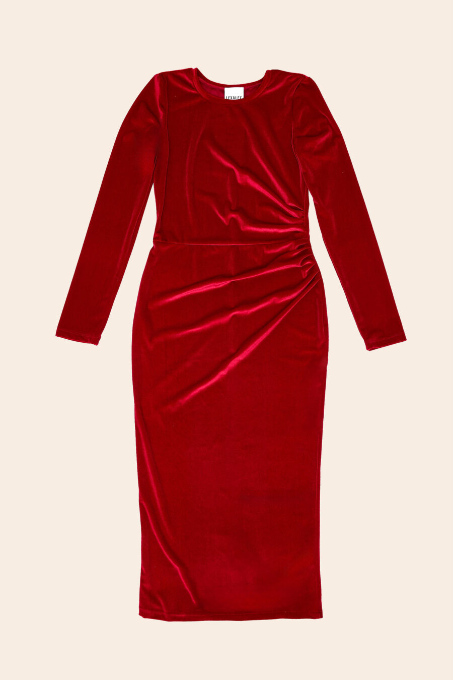 Haljina Velvet crvena