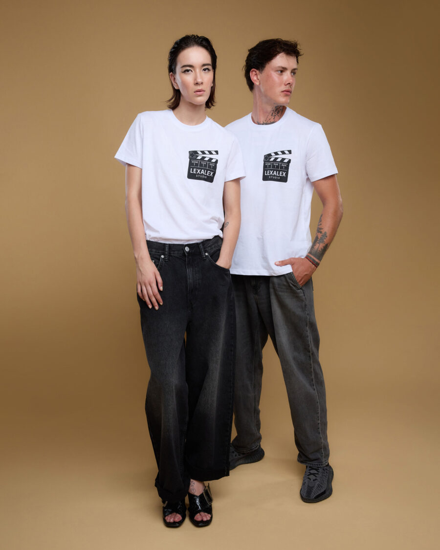 T-shirt MY MOVIE bijeli - Slika 3