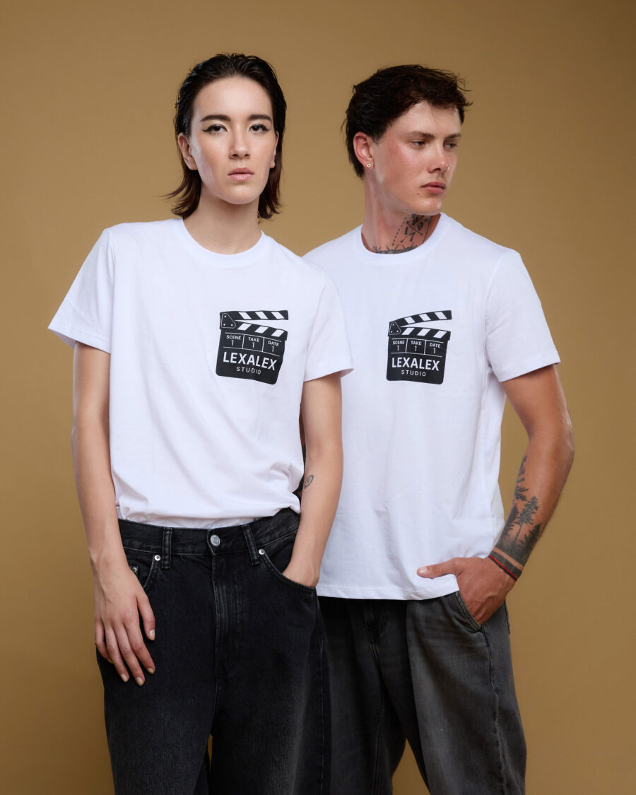 T-shirt MY MOVIE bijeli - Slika 2