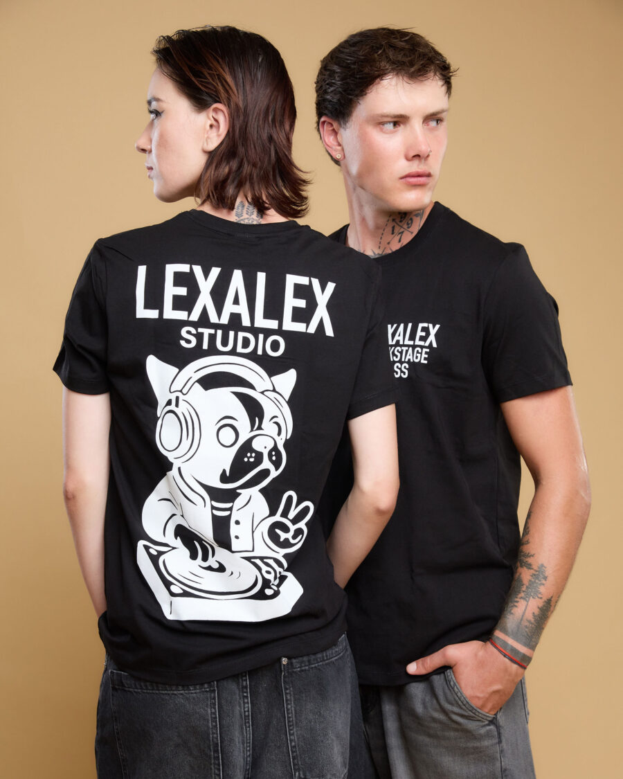 T-shirt BACKSTAGE PASS crni