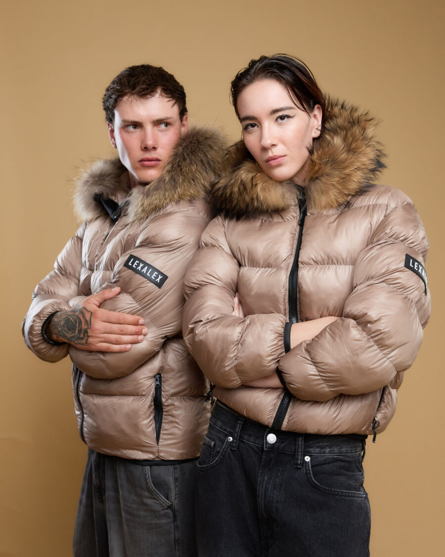 ZIMSKA JAKNA BEIGE - Slika 5