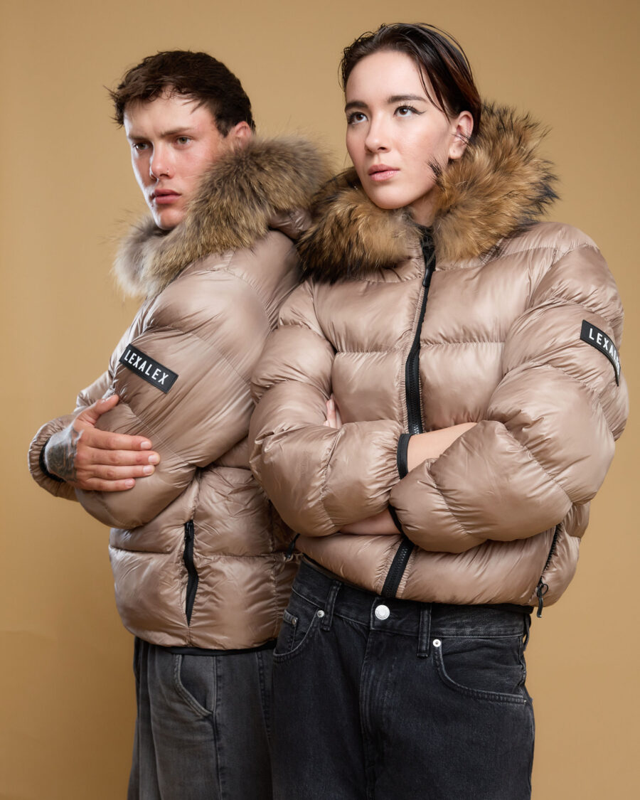 ZIMSKA JAKNA BEIGE - Slika 4