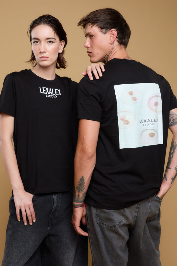 T-shirT PINK COCTAILS crna