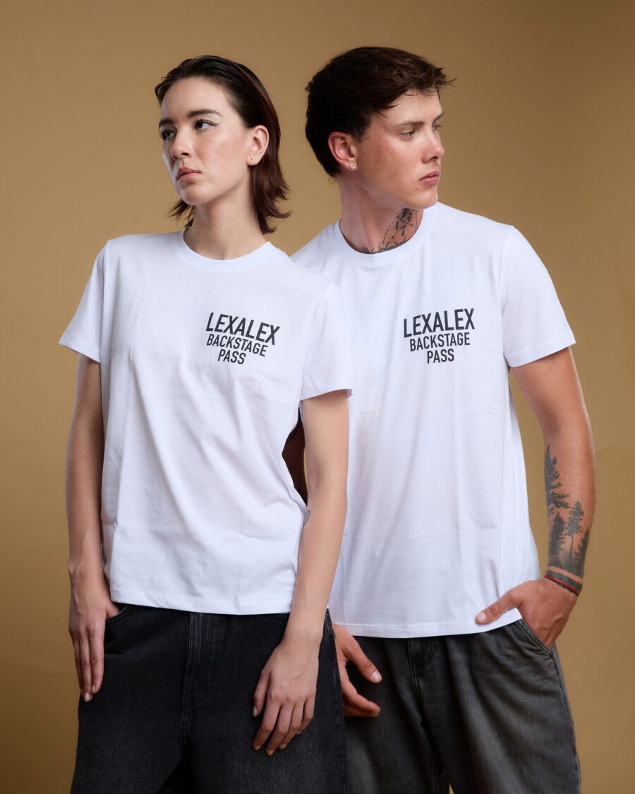 T-shirt BACKSTAGE PASS bijeli - Slika 2