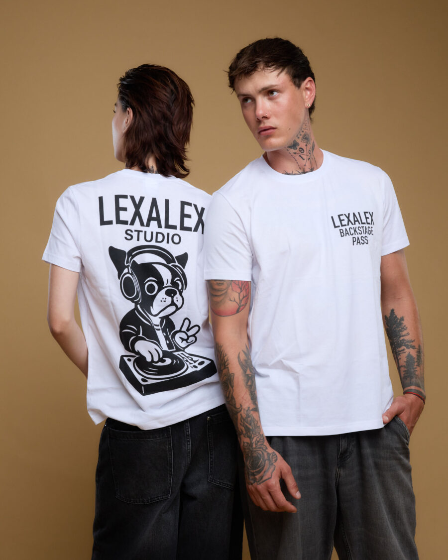 T-shirt BACKSTAGE PASS bijeli - Slika 3