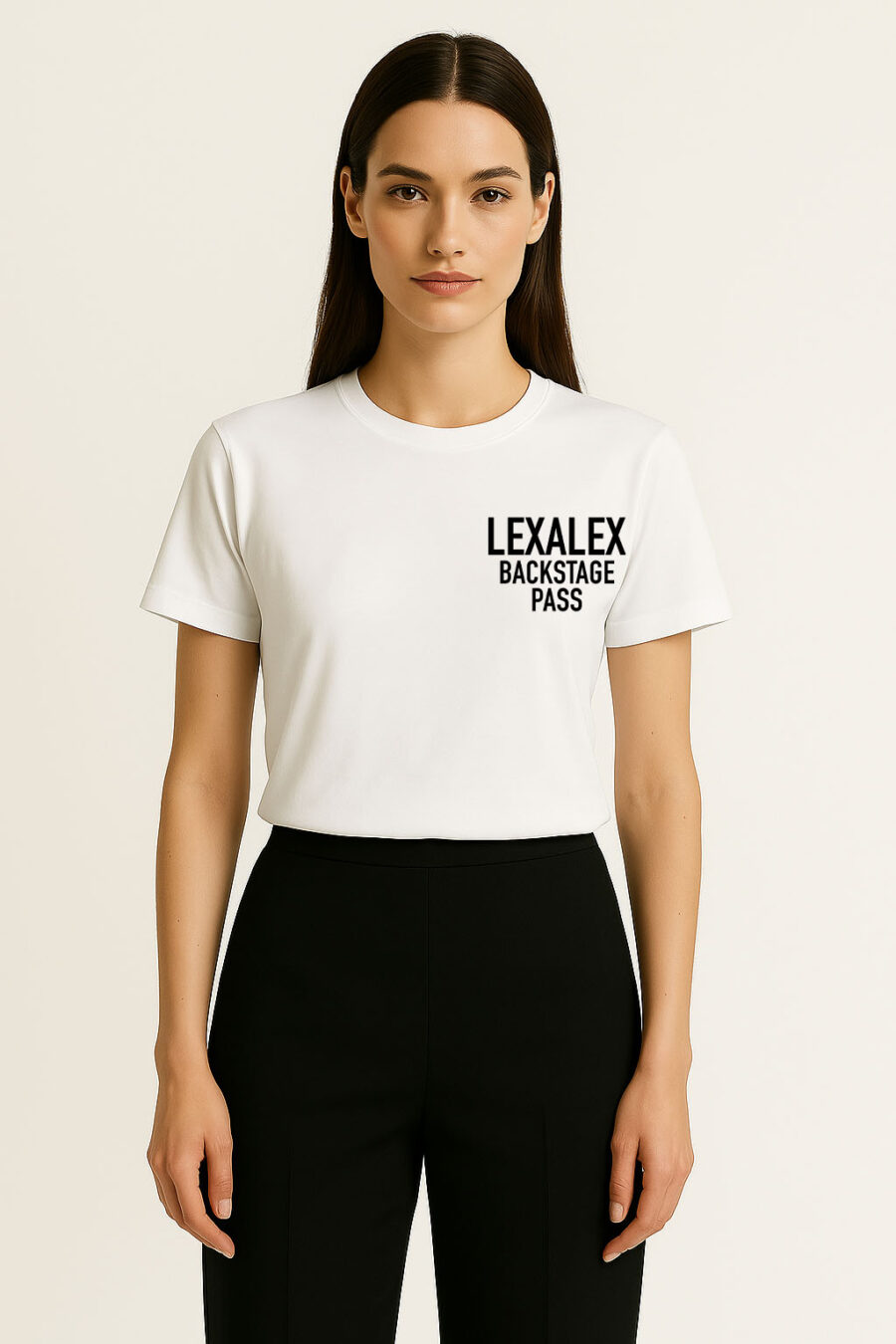 T-shirt BACKSTAGE PASS white - Image 6