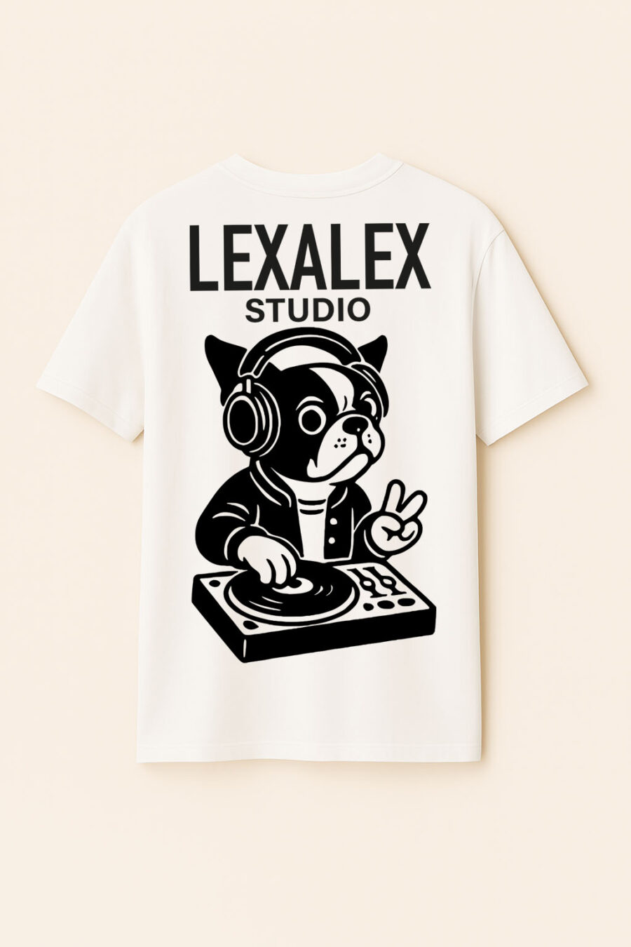 T-shirt BACKSTAGE PASS white