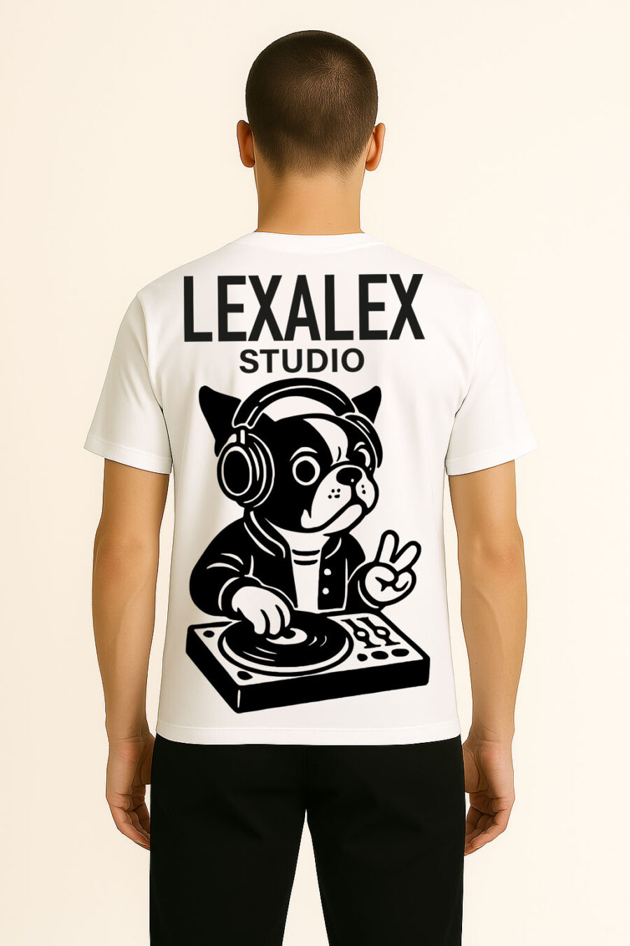 T-shirt BACKSTAGE PASS white - Image 3