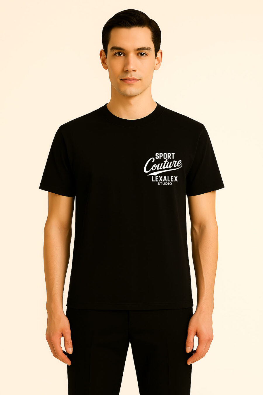 T-shirt SPORT COUTURE black - Image 4
