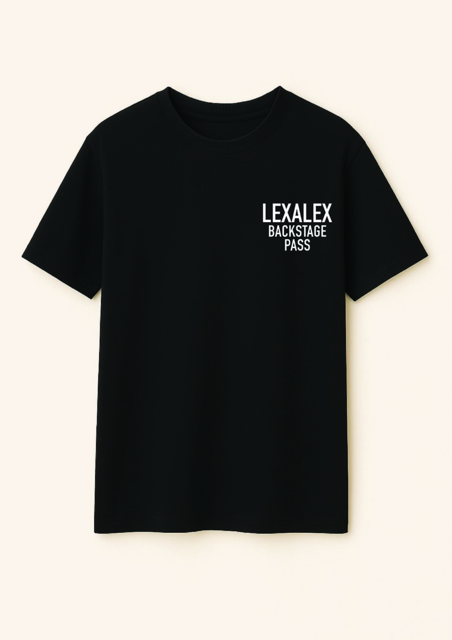 T-shirt BACKSTAGE PASS black - Image 2